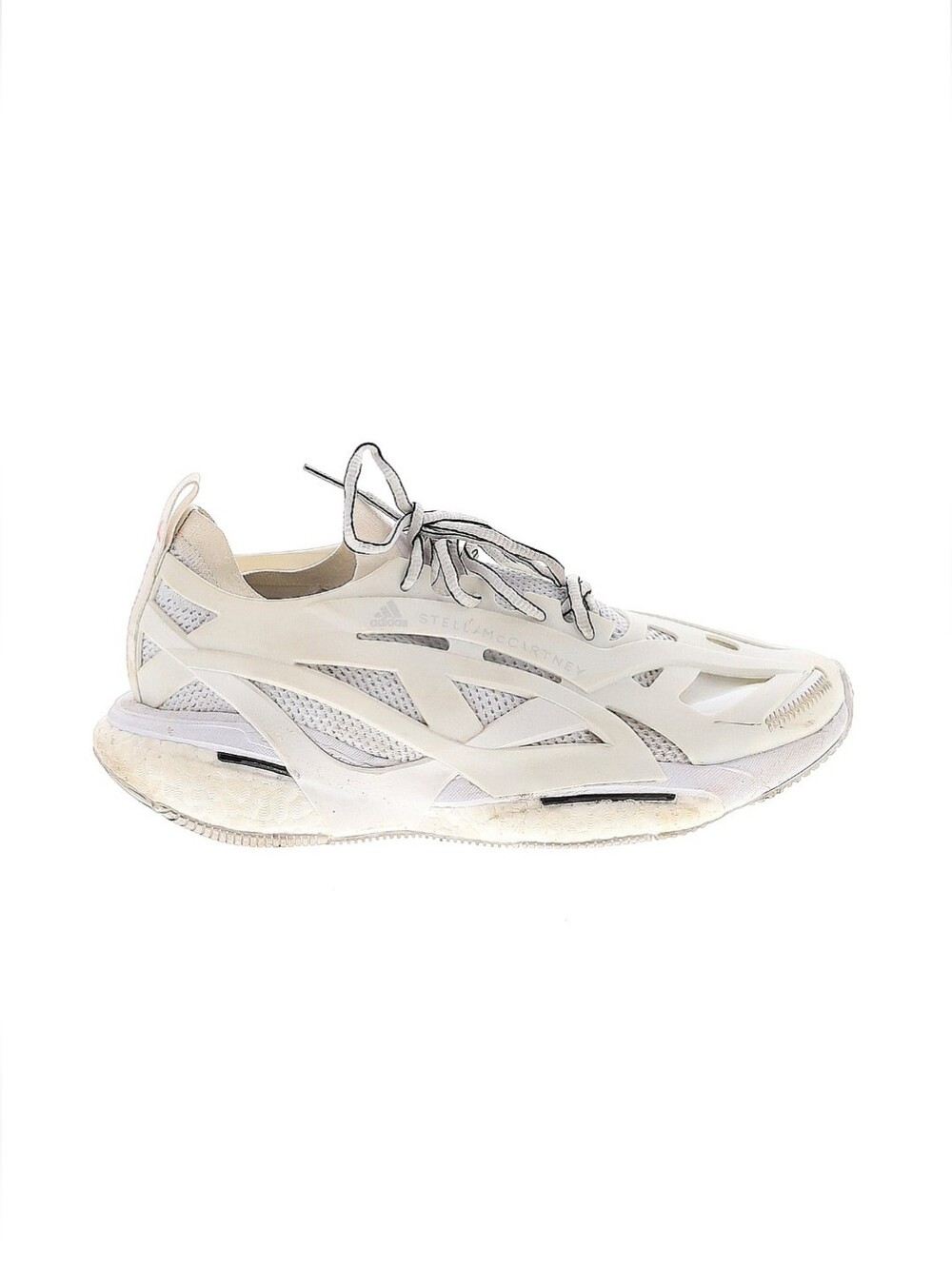 Stella McCartney Off-White Mesh Cutout Sneaker
